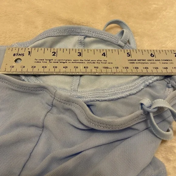 SHEIN Light Blue Spaghetti Strap Mini Bodycon Dress - Picture 15 of 16